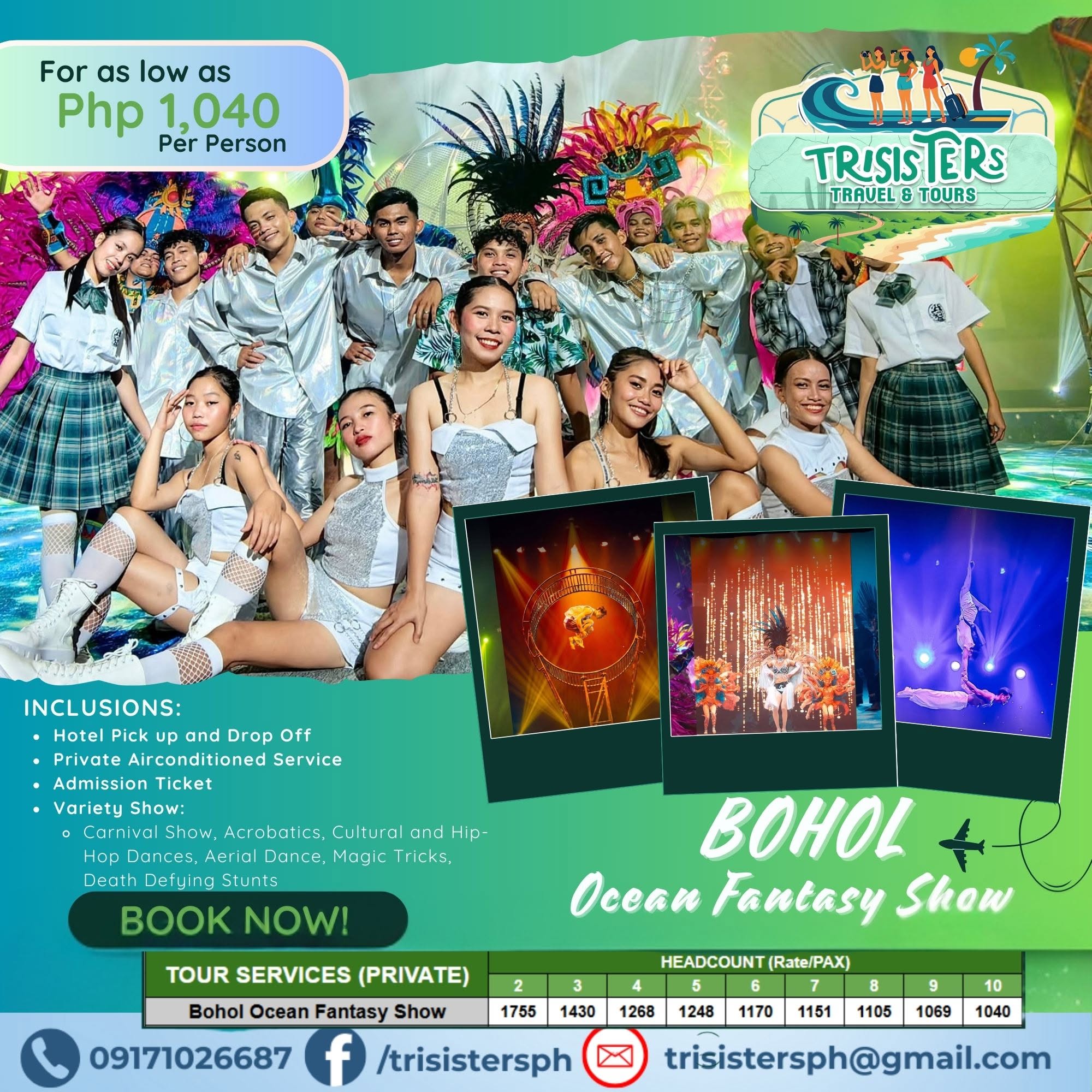 Ocean Fantasy Show published package poster