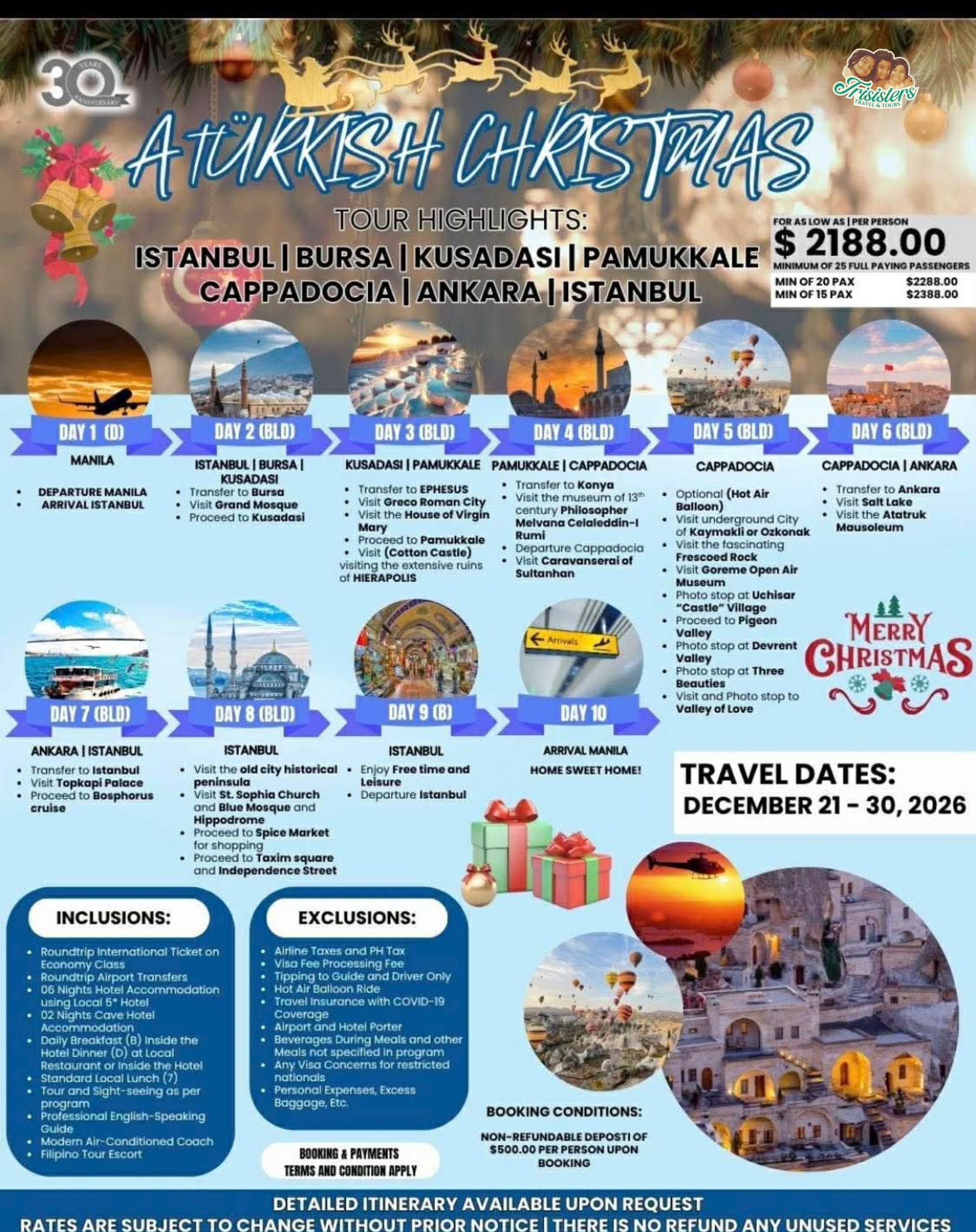 A Turkish Christmas published package poster