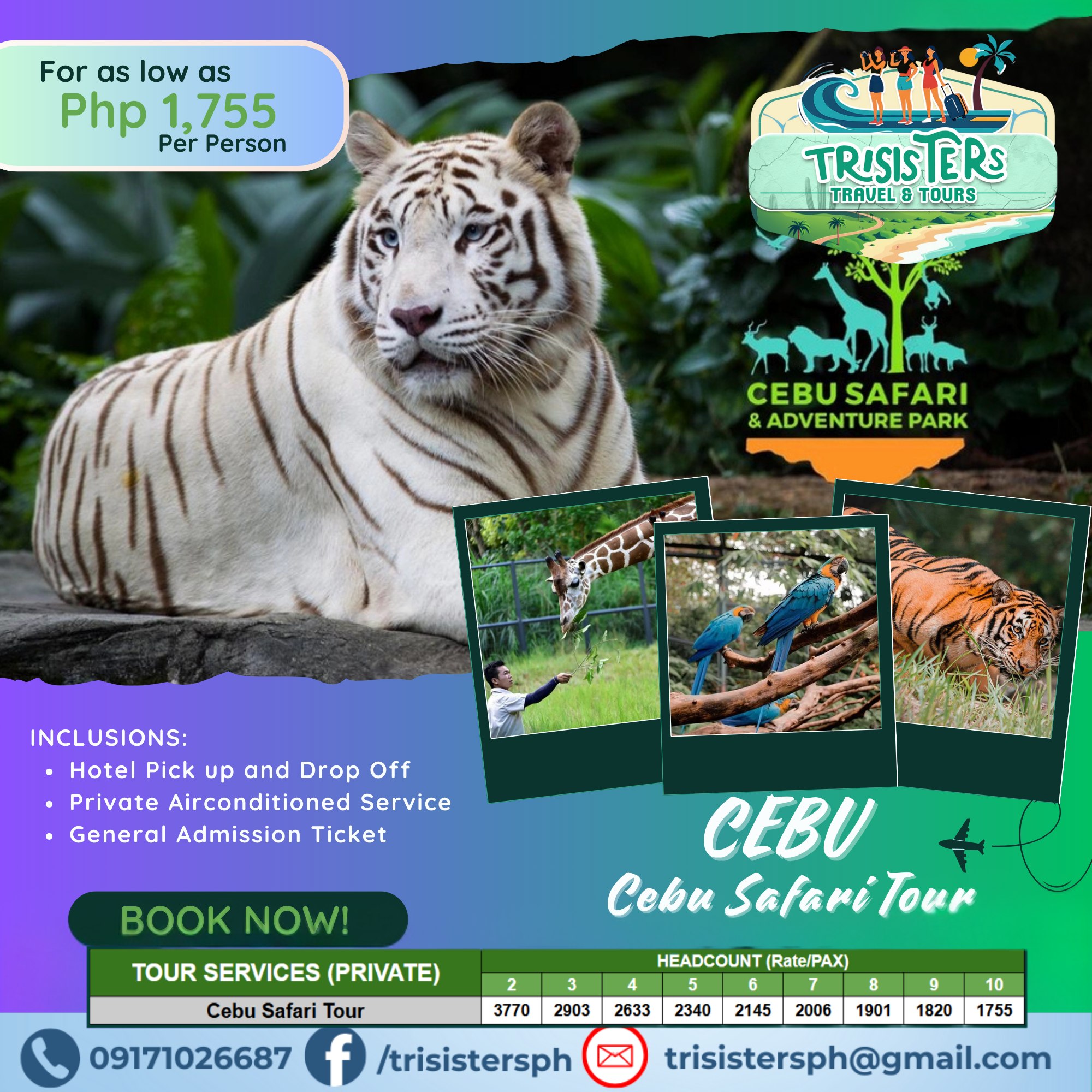 Cebu Safari Tour